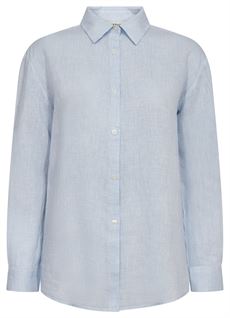 BRUUN & STENGADE SKJORTE, BS MARIETTA, SKY