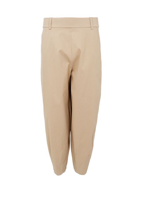 BLACK COLOUR BUKSER, BCBEATE BARREL PANT, BEIGE