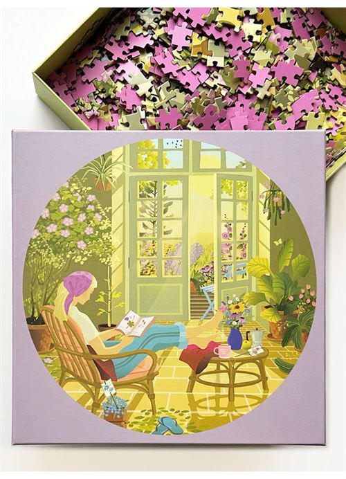 VISSEVASSE PUSLESPIL, MORNING GLOW, 1000 BRIKKER