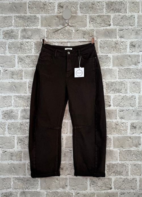CABANA LIVING JEANS, JULES 1753, BROWN 80