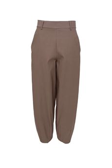 BLACK COLOUR BUKSER, BCBEATE BARREL PANT, TAUPE