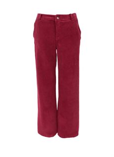 BLACK COLOUR BUKSER, BCCORA CORDUROY BOX PANT, WINE