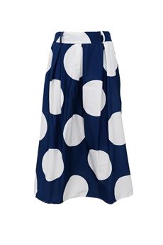 BLACK COLOUR NEDERDEL, BCCANNES SKIRT, BLUE