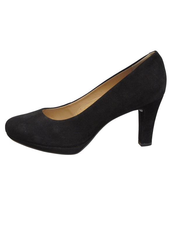 TIM & SIMONSEN PUMPS, PATTI PUMPS, NUBUCK BLACK