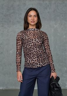 LOVE & DIVINE MESH BLUSE, LOVE1199-1, LEO