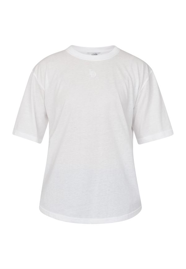 LOVE & DIVINE T-SHIRT, LOVE1229, WHITE