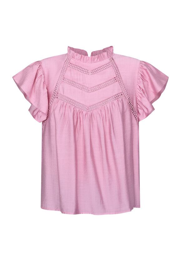 LOVE & DIVINE BLUSE, LOVE1374 TOP, ROSA