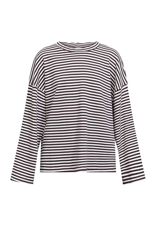 LOVE & DIVINE BLUSE, LOVE1505, CREAM/BROWN