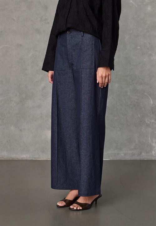 LOVE & DIVINE BUKSER, LOVE1534-1, UNWASHED DENIM