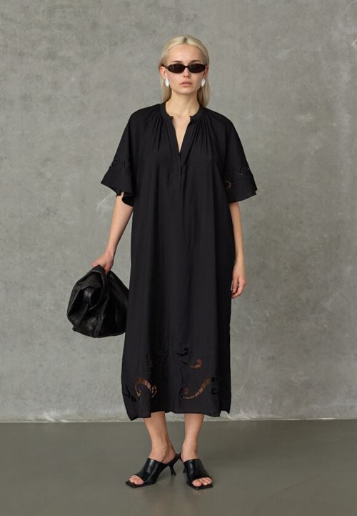 LOVE & DIVINE KJOLE, LOVE1606 DRESS, BLACK