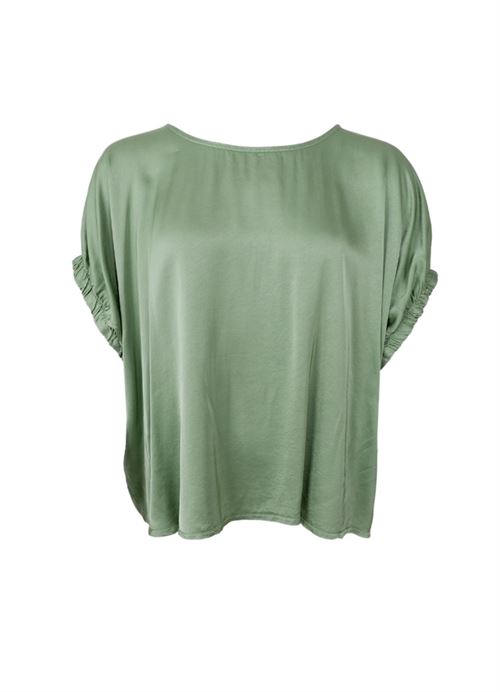BLACK COLOUR BLUSE, BCMABLE BLOUSE, SAGE GREEN