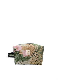 BLACK COLOUR TOILETTASKE, BCNYLA WASHBAG, FLOWER FOREST