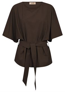 MOS MOSH BLUSE, MMRIKAS ROY BLOUSE, COFFEE QUARTZ