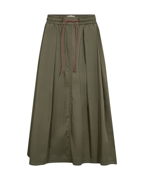 MOS MOSH NEDERDEL, MMADINE TIVO SKIRT, BURNT OLIVE