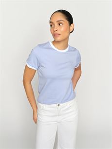 MOS MOSH T-SHIRT, MMMOLINA O-SS TEE, BRUNNERA BLUE