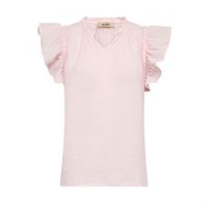 MOS MOSH BLUSE, MMTEA LINEN BLOUSE, BALLET SLIPPER