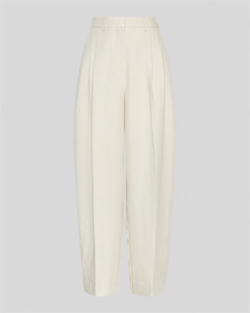 MSCH COPENHAGEN BUKSER, MSCHESTERIANE HW PANTS, OATMEAL MELANGE