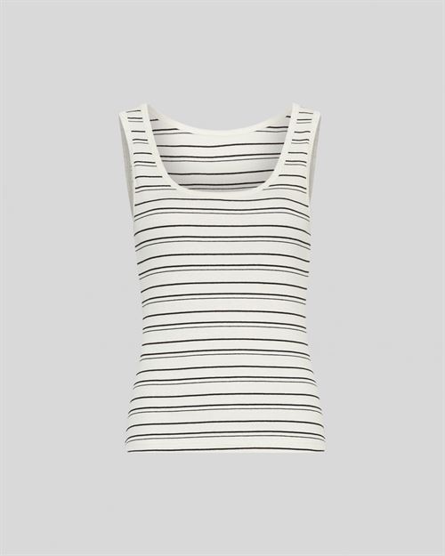 MSCH COPENHAGEN TANK TOP, MSCHGUBBI RASMIA SL TOP, TURTLEDOVE/BLK