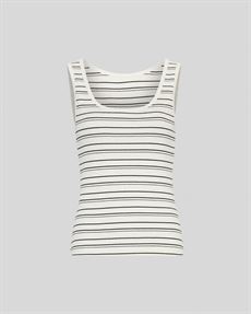 MSCH COPENHAGEN TANK TOP, MSCHGUBBI RASMIA SL TOP, TURTLEDOVE/BLK