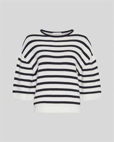 MSCH COPENHAGEN PULLOVER, MSCHLEIKA JILLENA 3/4 PULLOVER STP, EGRET/SKY