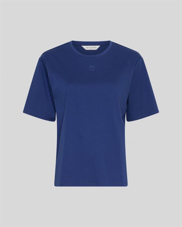 MSCH COPENHAGEN T-SHIRT, MSCHMELEA ICON TEE, S BLUE