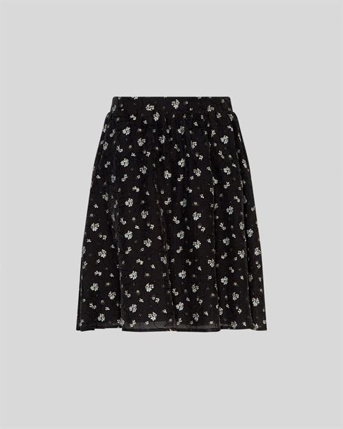 MSCH COPENHAGEN NEDERDEL, MSCHNANCY SKIRT AOP, EGRET FLOWERS