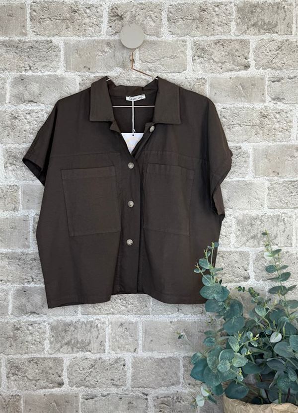 CABANA LIVING SKJORTE, MAGMA 60398, COCCO 774