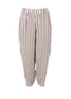 BLACK COLOUR BUKSER, BCMELINA BARREL LINEN PANT, CAMEL