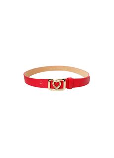BLACK COLOUR BÆLTE, BCLOVE BELT, RED