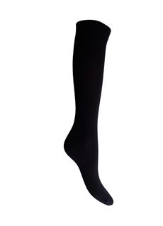 BLACK COLOUR STRØMPER, BCMUNA NYLON KNEE HIGHS, BLACK