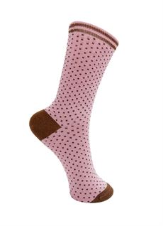 BLACK COLOUR STRØMPER, BCLOLLY DOT SOCK, BLOSSOM