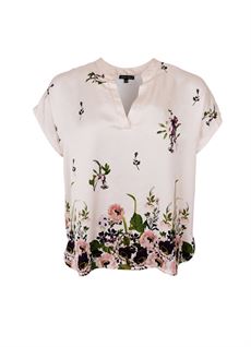 BLACK COLOUR BLUSE, BCBEATRIX SS BLOUSE, NATURAL