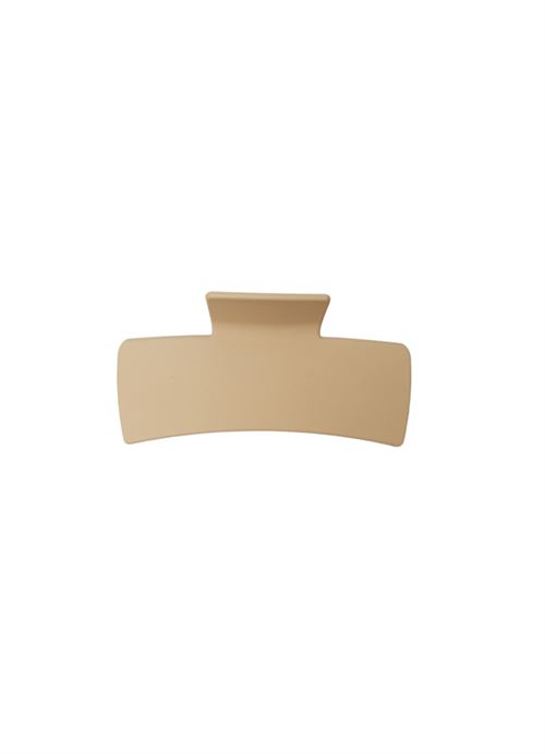 BLACK COLOUR HÅRKLEMME, BCBELINDA BIG MATT HAIR CLAW, LT KHAKI