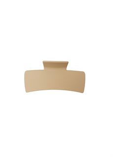 BLACK COLOUR HÅRKLEMME, BCBELINDA BIG MATT HAIR CLAW, LT KHAKI
