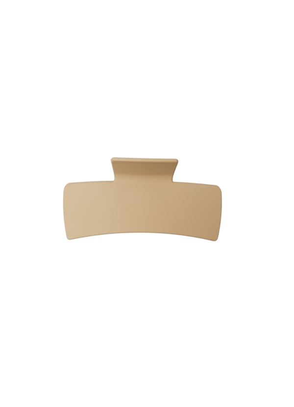BLACK COLOUR HÅRKLEMME, BCBELINDA BIG MATT HAIR CLAW, LT KHAKI