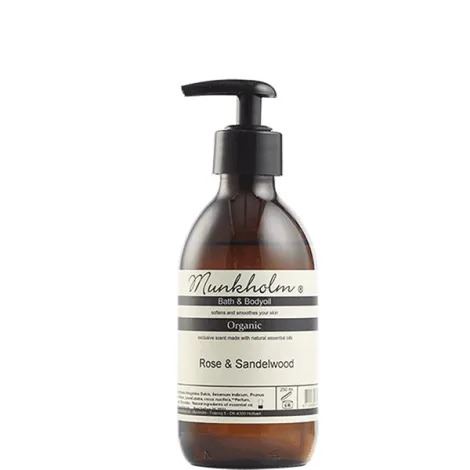 MUNKHOLM BODYOIL MED ROSE & SANDELWOOD, 250 ML