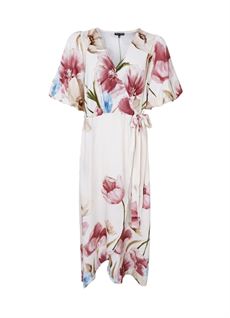 BLACK COLOUR KJOLE, BCBELL WRAP DRESS, CREME