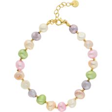 NUNI COPENHAGEN ARMBÅND, SARA, PASTEL MULTI