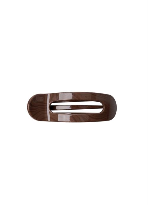 BLACK COLOUR HÅRKLEMME, BCEMERY HAIR CLIP, COFFEE