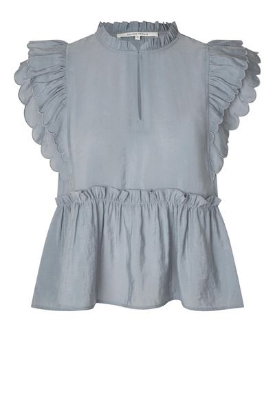 SECOND FEMALE TOP, TERRA FRILL TOP, TRADEWINDS
