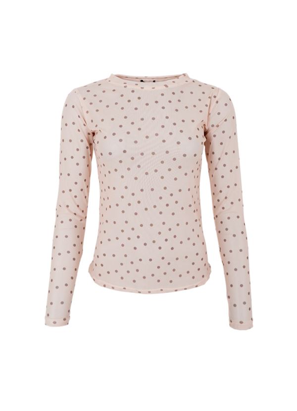 MESH BLOUSE, BCANNIE MESH BLOUSE, POWER DOT