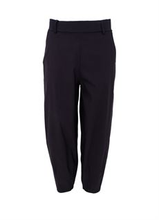 BLACK COLOUR BUKSER, BCBEATE BARREL PANT, BLACK