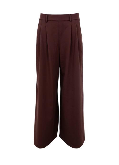BLACK COLOUR BUKSER, BCDAVI WIDELEG PANT, COFFEE