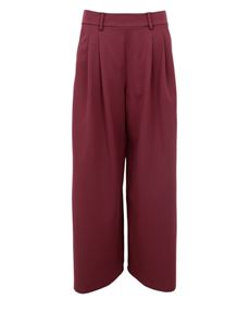 BLACK COLOUR BUKSER, BCDAVI WIDELEG PANT, PLUM