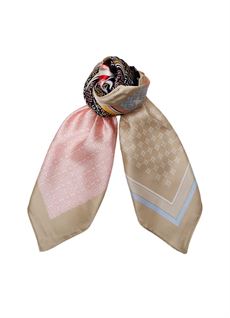 BLACK COLOUR TØRKLÆDE, BCROMINA MINI SCARVES, SAND MULTI