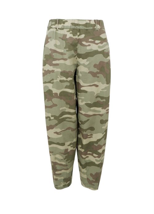 BLACK COLOUR BUKSER, BCALLY BARREL PANT, CAMOUFLAGE