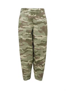BLACK COLOUR BUKSER, BCALLY BARREL PANT, CAMOUFLAGE