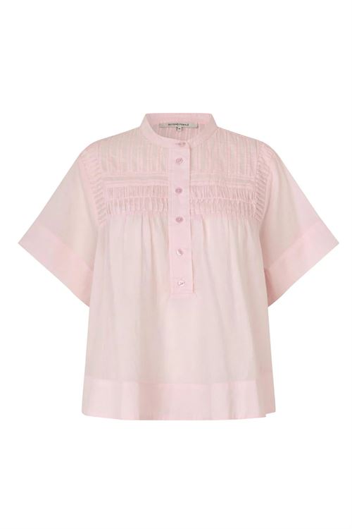 SECOND FEMALE BLUSE, MAISE SS BLOUSE, CRYSTAL PINK