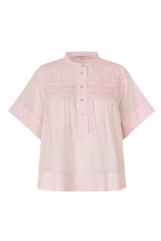 SECOND FEMALE BLUSE, MAISE SS BLOUSE, CRYSTAL PINK