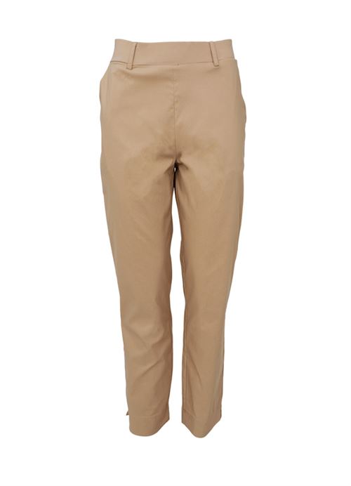BLACK COLOUR BUKSER, BCBEATE CIGARETTE PANT, BEIGE
